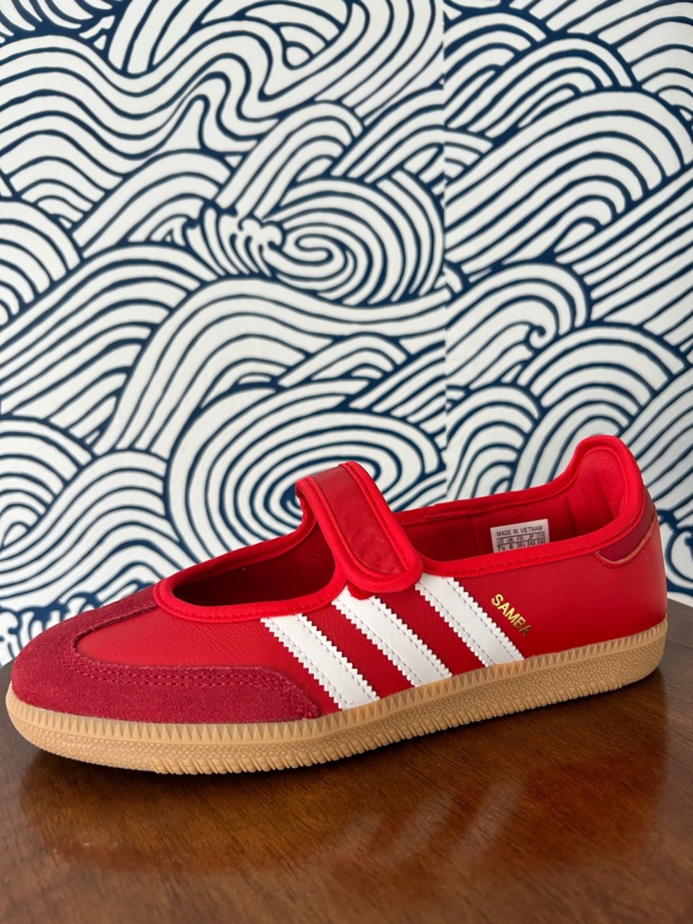 Adidas Samba Mary Janes - Red